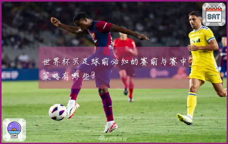 世界杯买足球前必知的赛前与赛中策略有哪些?